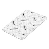 フレキシブルフォトマグネット マグネット (左側)