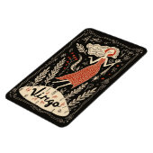 フレキシブルフォトマグネット《星座》乙女座天空〔占星術の〕十二宮図アート マグネット (左側)