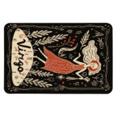 フレキシブルフォトマグネット《星座》乙女座天空〔占星術の〕十二宮図アート マグネット (横)