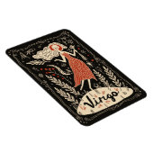 フレキシブルフォトマグネット《星座》乙女座天空〔占星術の〕十二宮図アート マグネット (右側)