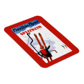 フレキシブルフライヤスプリトキインウッドスキープロモーション マグネット (右側)