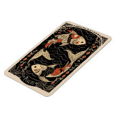 フレキシブルマグネットピセスシナ〔占星術の〕十二宮図アート マグネット (左側)