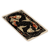 フレキシブルマグネットピセスシナ〔占星術の〕十二宮図アート マグネット (右側)