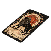 フレキシブル写真マグネットレオシアル〔占星術の〕十二宮図アート マグネット (左側)