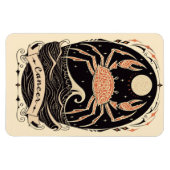 フレキシブル写真磁石癌天空〔占星術の〕十二宮図術 マグネット (横)