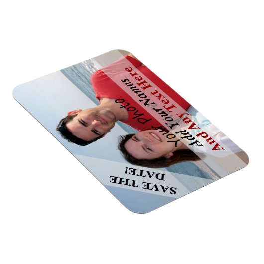 フレキシブル磁石に日付写真を保存する マグネット (右側)