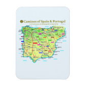 フレキシブルCaminoマップマグネット マグネット (縦)