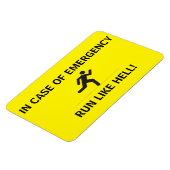 フレキシブ走ル写真マグネット マグネット (左側)