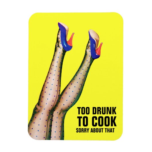 フレキ飲シ磁石の調理師へ マグネット (縦)