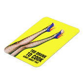 フレキ飲シ磁石の調理師へ マグネット (左側)