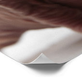 フレクイかわいい毛皮のスフィンクス子猫 ポスター (角)