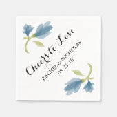 フレグランスフリーシア花びら |愛する応援 スタンダードカクテルナプキン (正面)