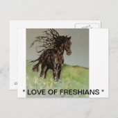 フレシア人の愛 ポストカード (正面/裏面)