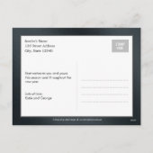 フレシンプルーズ編集可能カラーホリデーフォトカード シーズンポストカード (裏面)