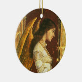 フレスコ画の天使のオーナメント セラミックオーナメント (右)