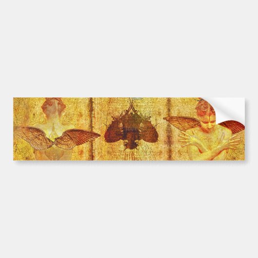 フレスコ画のamoreのバンパーステッカー バンパーステッカー (正面)