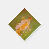 フレスコ・オブ・フローラのヴィラ・オブ・アリアダン，ポンペイ スタンダードカクテルナプキン (角)