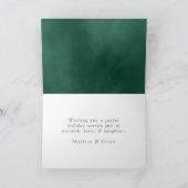 フレストピースグリーンの水彩(写真なし) シーズンカード (内部)