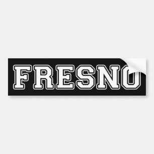 フレスノカリフォルニア バンパーステッカー