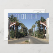 フレスノカリフォルニア ポストカード (正面/裏面)