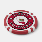 フレスノカリフォルニア ポーカーチップ (シングル)