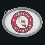 フレスノカリフォルニア 卵形バックル<br><div class="desc">フレスノカリフォルニア</div>