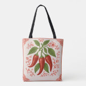 "フレスノトート" - CHINOISERIE TOTE BAG トートバッグ (裏面)