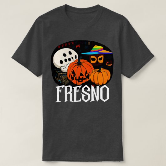 フレスノハロウィーン Tシャツ (デザイン正面)