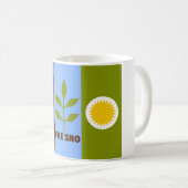 フレスノ国旗（カリフォルニア） コーヒーマグカップ (正面右)
