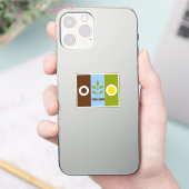 フレスノ国旗、カリフォルニア シール (スマートフォン)