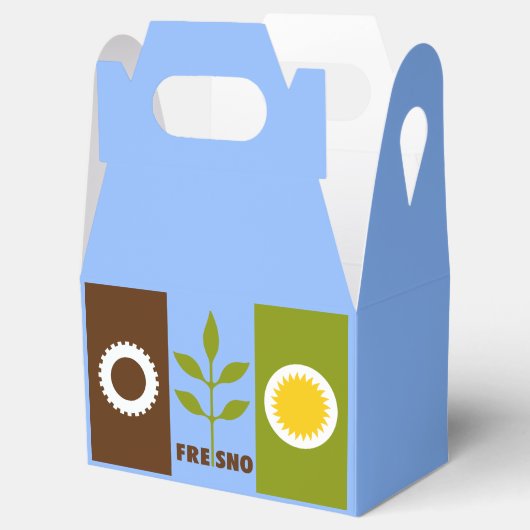 フレスノ市旗，カリフォルニア州フェイスボックス フェイバーボックス (オープン)