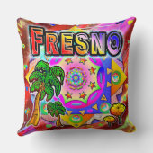 フレスノ熱帯友人枕 クッション (裏面)