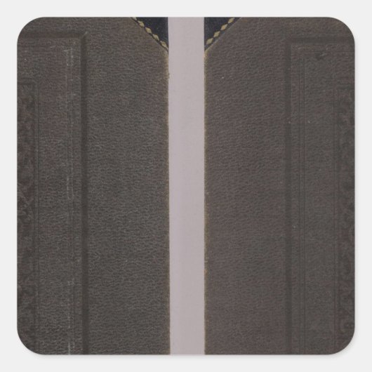 フレスノ郡の地図 スクエアシール (正面)