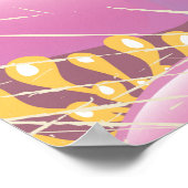 フレスノ・カリフォルニアの旅行ポスター ポスター (角)