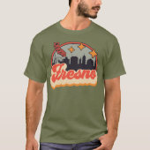 フレスノ，カリフォルニア Tシャツ (正面)