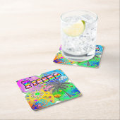 フレスノquadroシーズンズコースター スクエアペーパーコースター (インサイチュ)