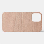 フレズノウッドの滑らかなテ澄んクスチャ Case-Mate iPhoneケース (裏面 (横))