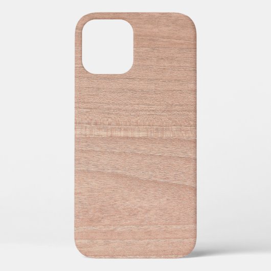 フレズノウッドの滑らかなテ澄んクスチャ Case-Mate iPhoneケース (裏面)