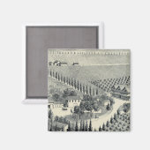 フレズノ・エガース・ヴィンヤード マグネット (正面/裏面)