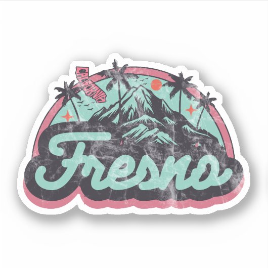 フレズノ, カリフォルニア シール (正面)