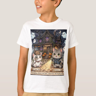 フレダとジュニアの探偵猫ハロウィンミステリー Tシャツ