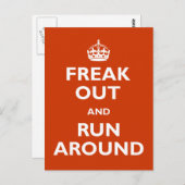 フレックアウト走のまわりに ポストカード (正面/裏面)