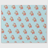 フレックスメリーマサンタ ラッピングペーパー (フラット)