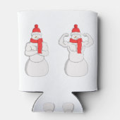 フレックス筋雪だるま 缶クーラー (裏面)