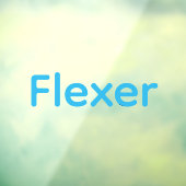 フレックス配送ドライバーカーウィンドウデカール ウィンドウサイン (シート3)