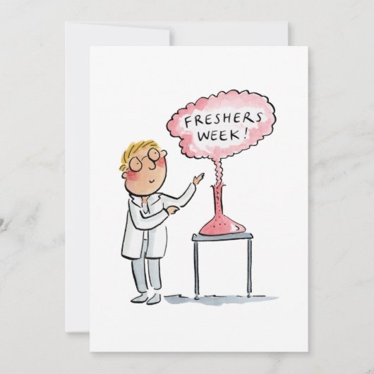 フレッシャーズウィーク 招待状 (正面)