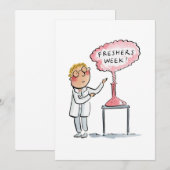 フレッシャーズウィーク 招待状 (正面/裏面)