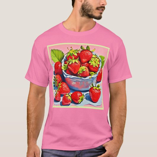 フレッシュいちごボウル Tシャツ (正面)