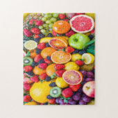 フレッシュおいしいフルーツジグソーパズル ジグソーパズル (縦)