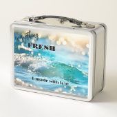 フレッシュきらめくビーチ波 メタルランチボックス (裏面)